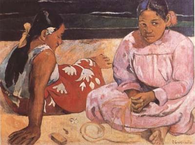 Paul Gauguin Tahitian Women (On the Beach) (mk09)